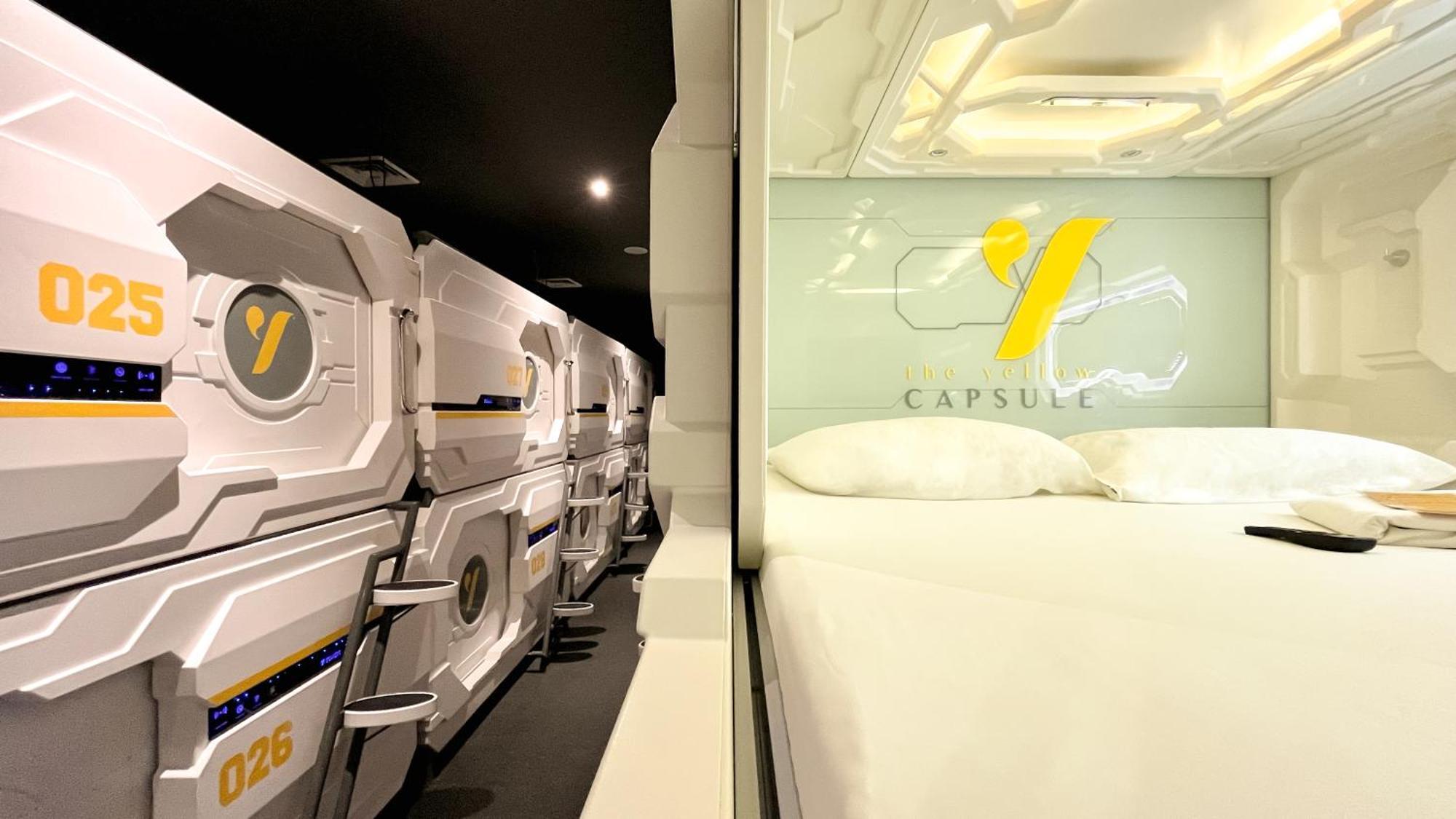 The Yellow Capsule Cancun Close To Airport Exteriér fotografie